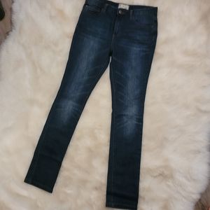 Free people high rise skinny jeans